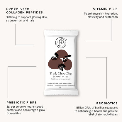 DEORTHO Protein Bars with Collagen Peptides, 3,800mg Collagen for Women, Prebiotic Fiber, Probiotics, Vitamin C & E, Low Sugar, Gluten Free, Beauty & Gut Support Snack